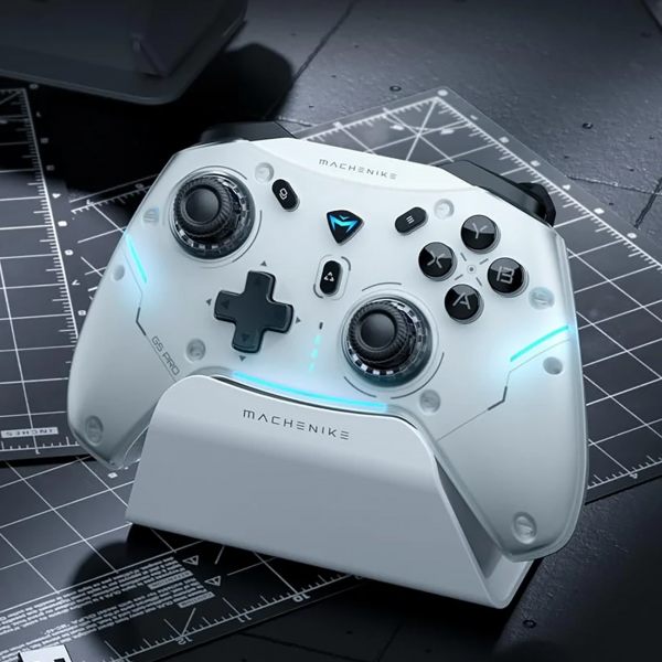 Machenike Controller G5Pro Max SE with Charging Station, White