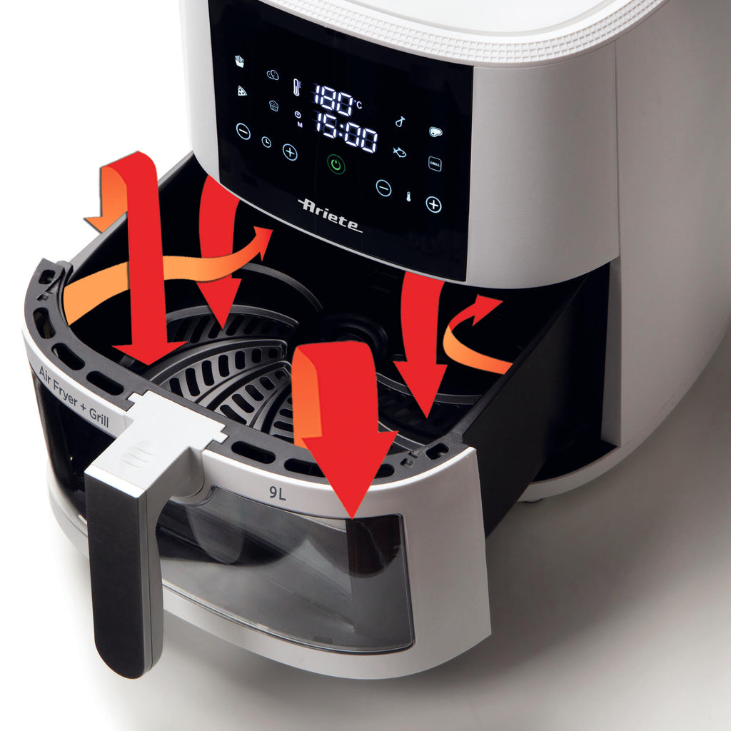 Ariete 4630/03 Unique 9 L 1500 W Friteuse d’air chaud Blanc - vue 3