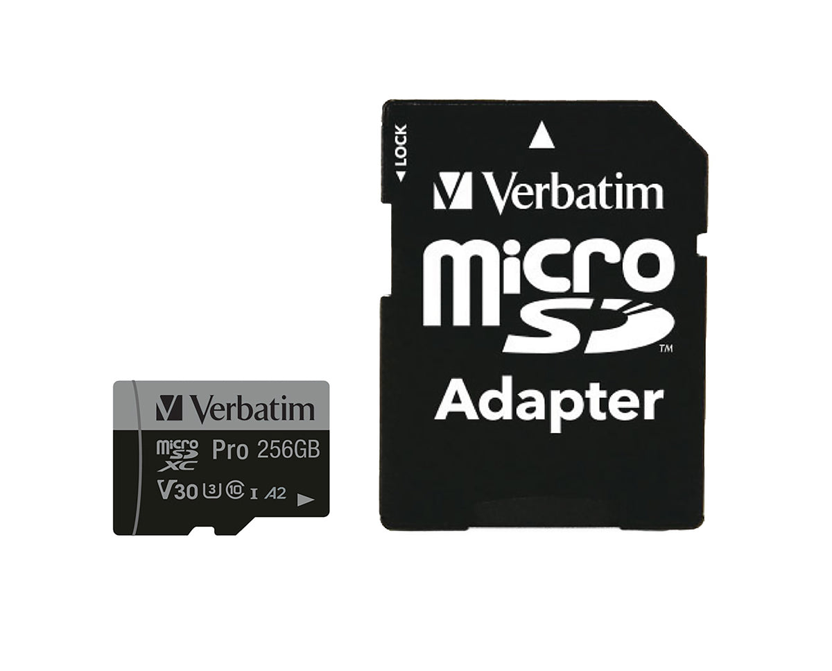 Verbatim Verbatim 47045 mémoire flash 256 Go MicroSDXC UHS-I Classe 10