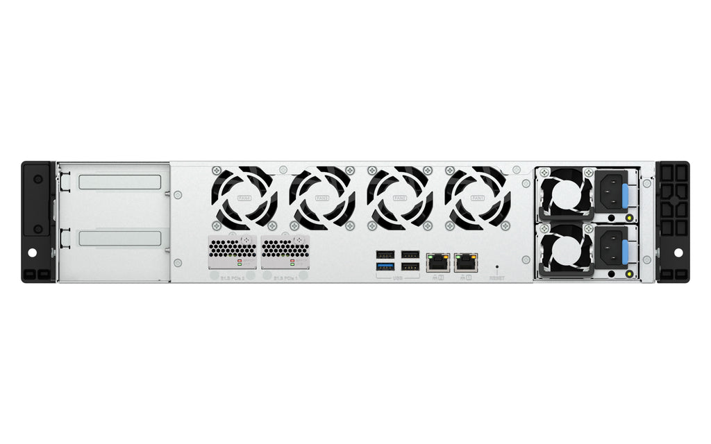 QNAP TS-H1065EU-RP Serveur de stockage Rack (2 U) 8 Go DDR5 0 To QNAP QTS Noir