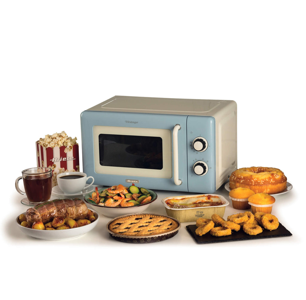 Ariete Vintage Line 3960/05 Bleu clair Micro-onde simple Comptoir 20 L 800 W