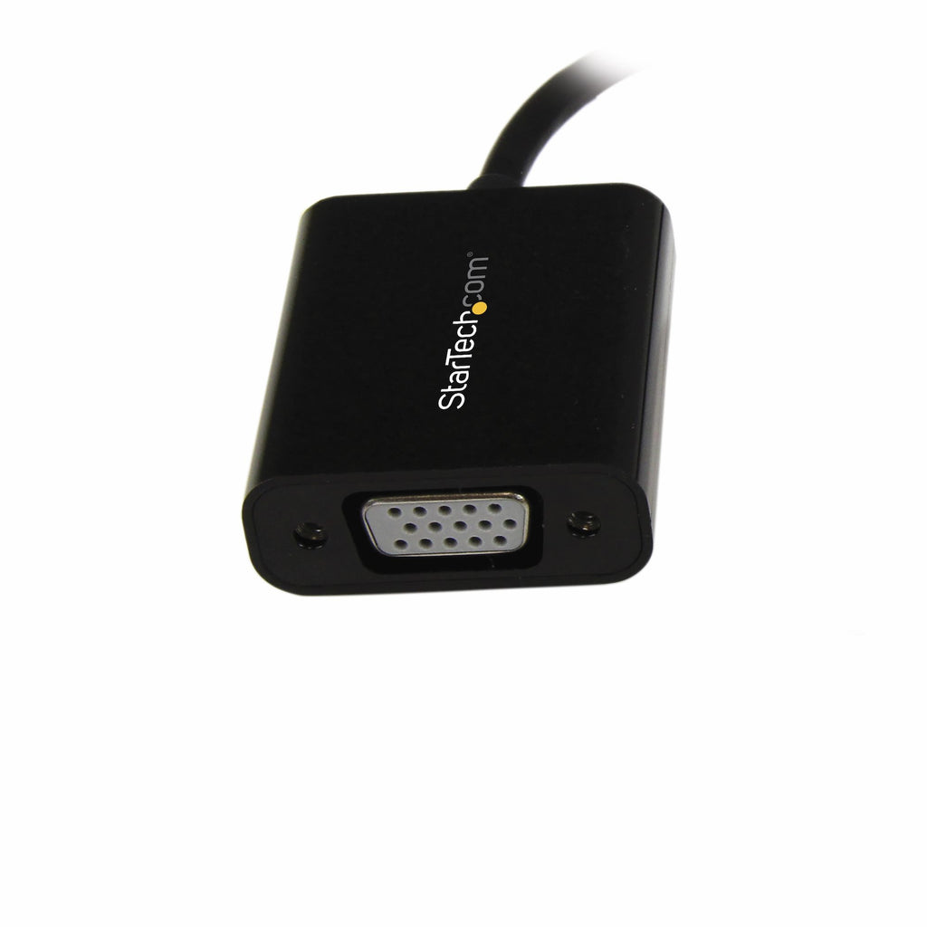 StarTech.com Adaptateur Mini DisplayPort 1.2 vers VGA, Convertisseur Mini DP vers VGA 1920 x 1200, Noir