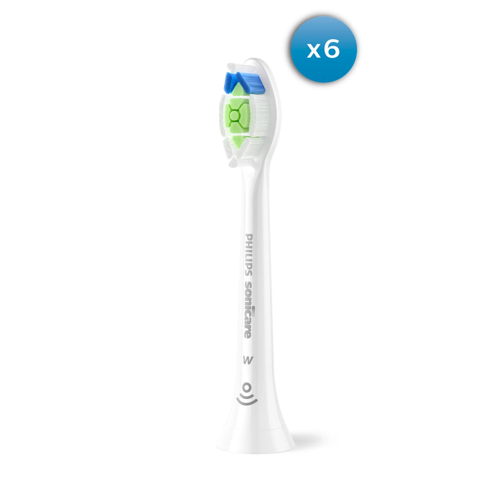 Philips Optimal White HX6066/87 Lot de 6 têtes de brosse