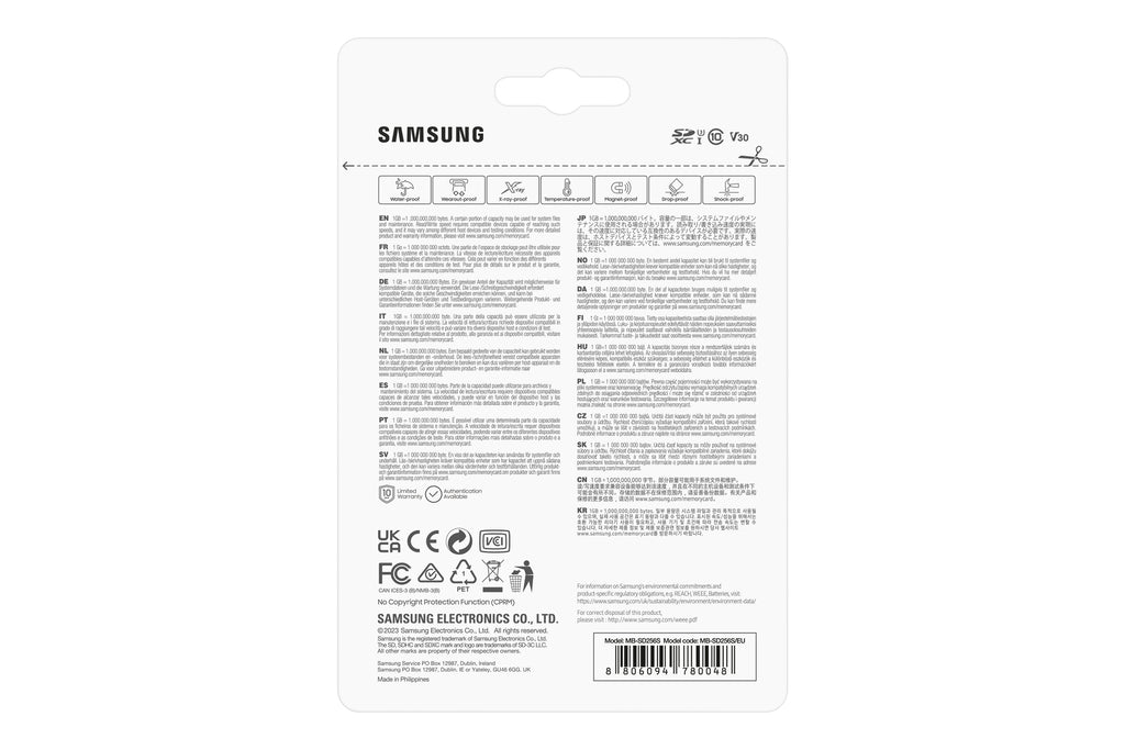 Samsung PRO Plus MB-SD256S 256 Go SDXC UHS-I Classe 10