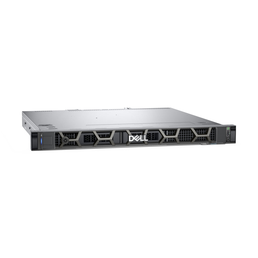 Dell PowerEdge R260 Serveur Rack 1U, Intel Xeon 6 6315P 2,8 GHz, 16 Go DDR5-SDRAM, 2,4 To, 700 W