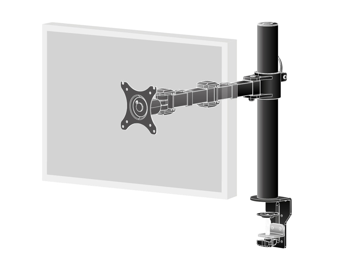iiyama DS1001C-B1 support d'écran plat pour bureau 81,3 cm (32") Noir