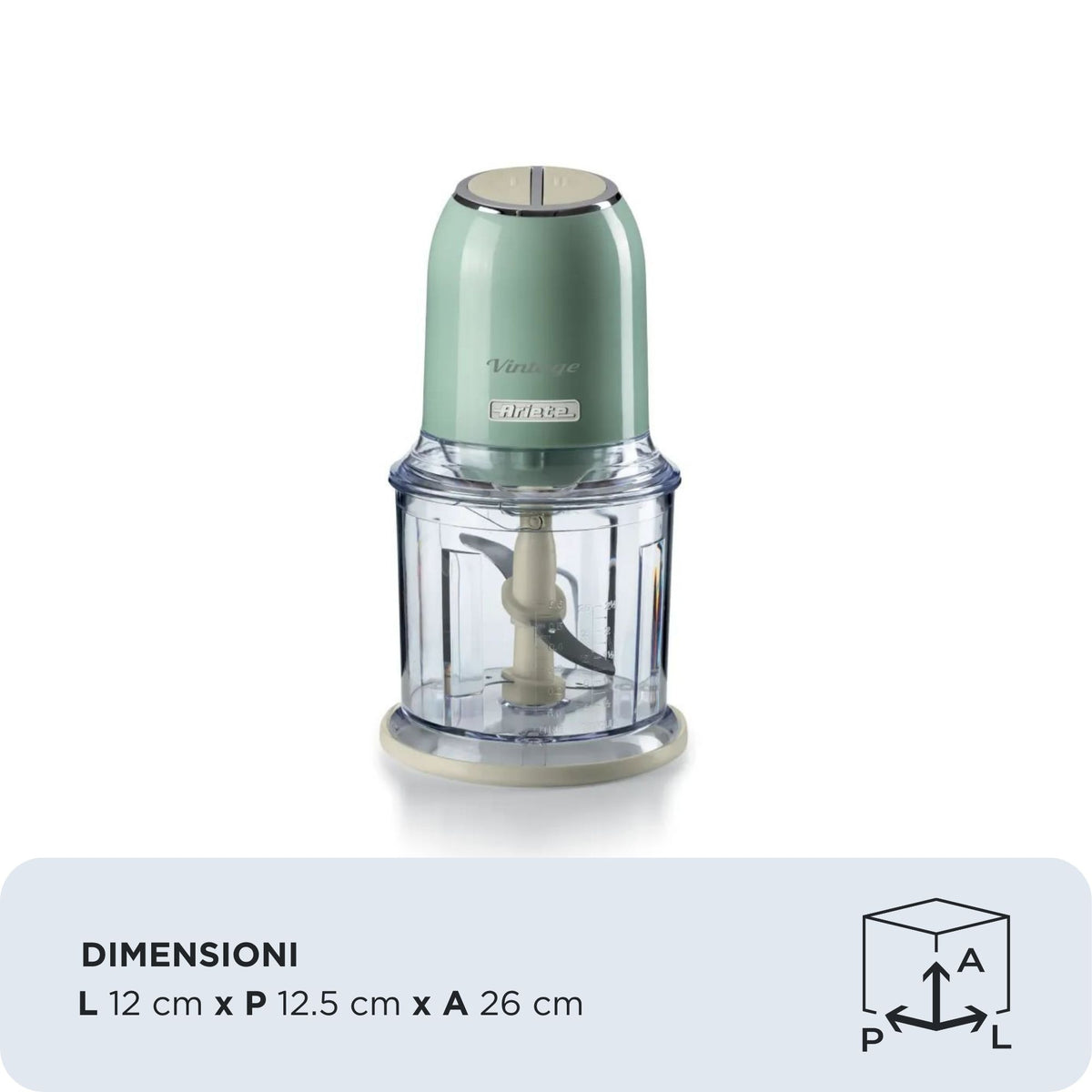 Ariete 0438/04 Mixeur 0,6 L 400 W, Vert