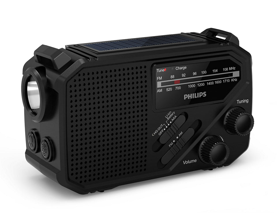 Philips TAR1609/00 Radio portable Analogique et numérique Noir