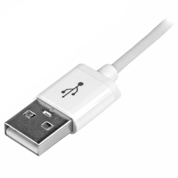 StarTech.com Câble Apple Lightning vers USB de 1 m pour iPhone, iPod, iPad - Blanc - vue 4