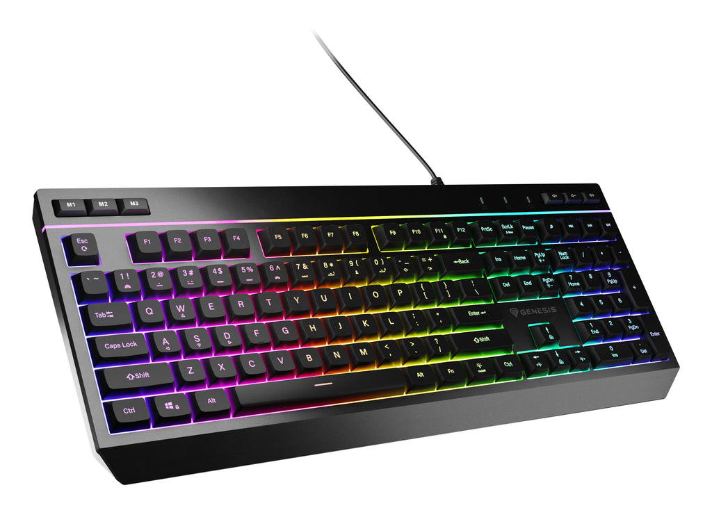 GENESIS Rhod 530 clavier Gaming USB QWERTY Anglais américain Noir