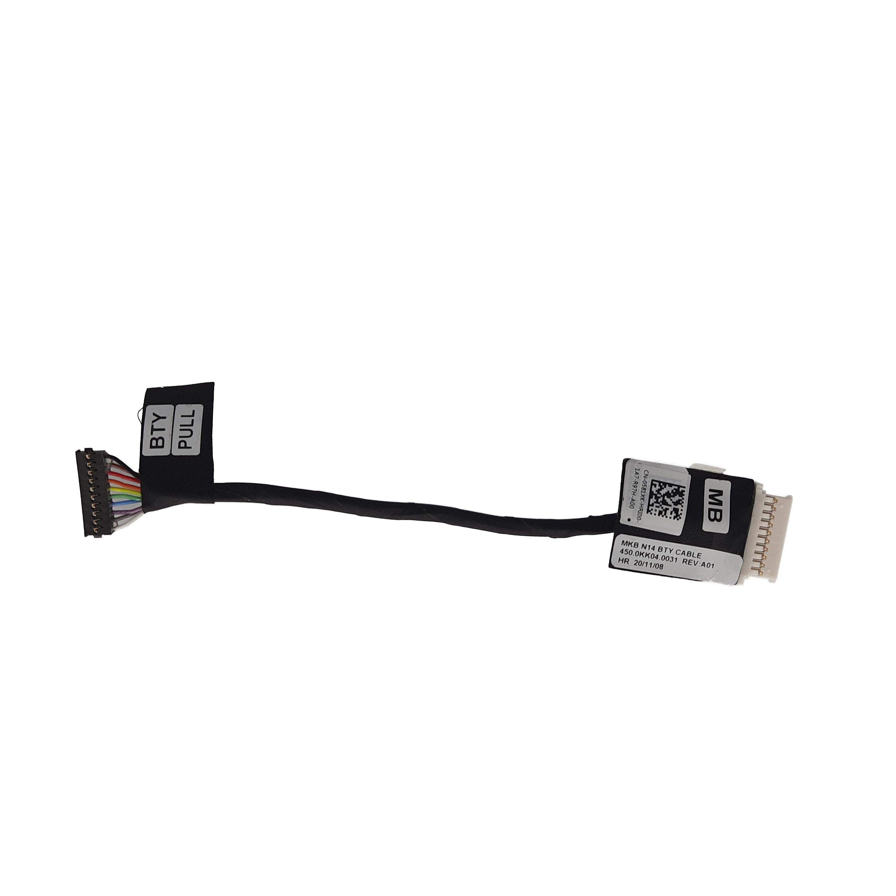 Kabel do baterii 0581XK 581XK do Dell Inspiron Vostro 5400 5500 7400