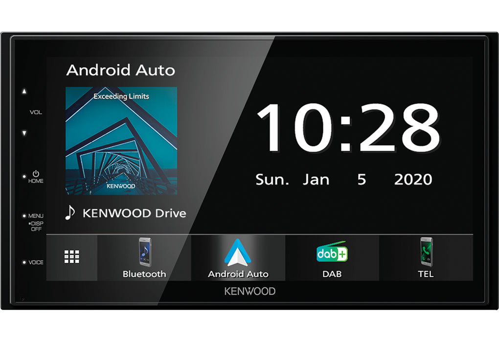Kenwood Moniceiver DMX5020DABS Noir Bluetooth