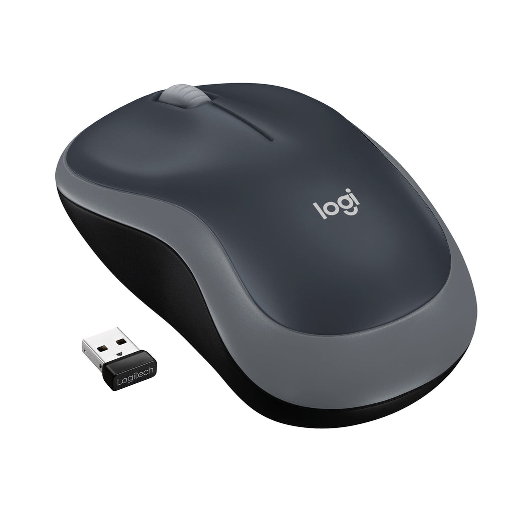 Logitech M185 Souris Optique Sans Fil, Grise