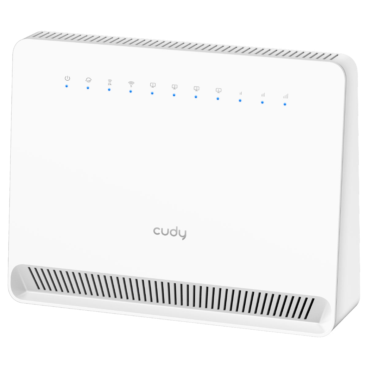 Cudy 4G Cat 6 AC1200 Wi-Fi Router, LT700E 1.0 routeur sans fil Gigabit Ethernet Bi-bande (2,4 GHz / 5 GHz) Blanc
