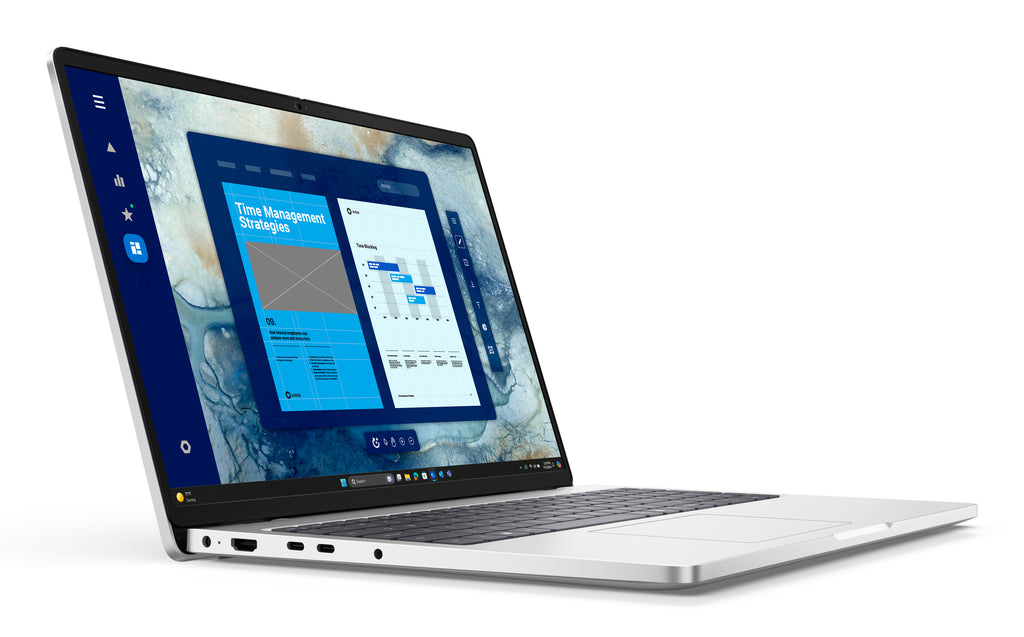 DELL Pro 16 PC16250 Intel Core Ultra 7 255U Ordinateur portable 40,6 cm (16") Full HD+ 16 Go DDR5-SDRAM 512 Go SSD Wi-Fi 6E (802.11ax) Windows 11 Pro Nordique Platine