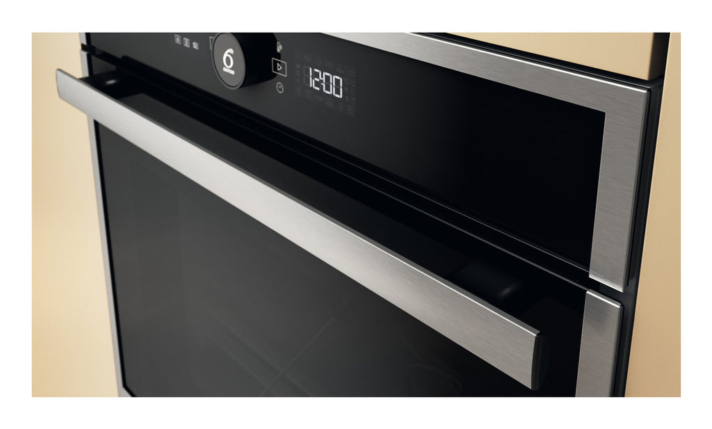 Whirlpool WOI4S8PPM1SX four 73 L Noir, Argent