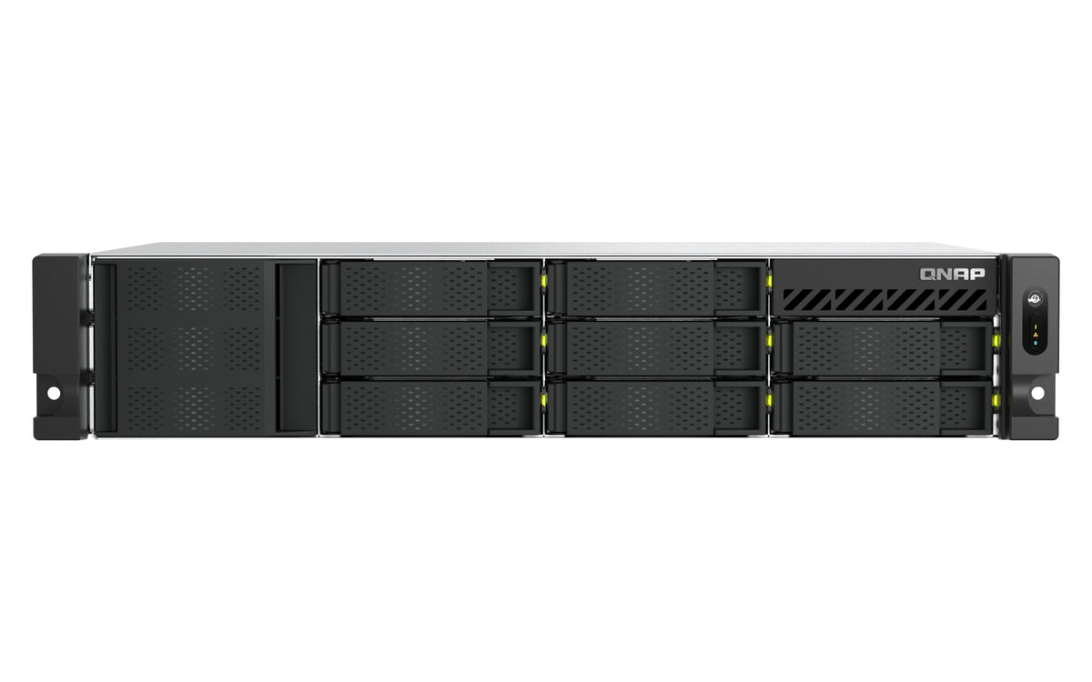 QNAP TS-H1065EU-RP Serveur de stockage Rack (2 U) 8 Go DDR5 0 To QNAP QTS Noir