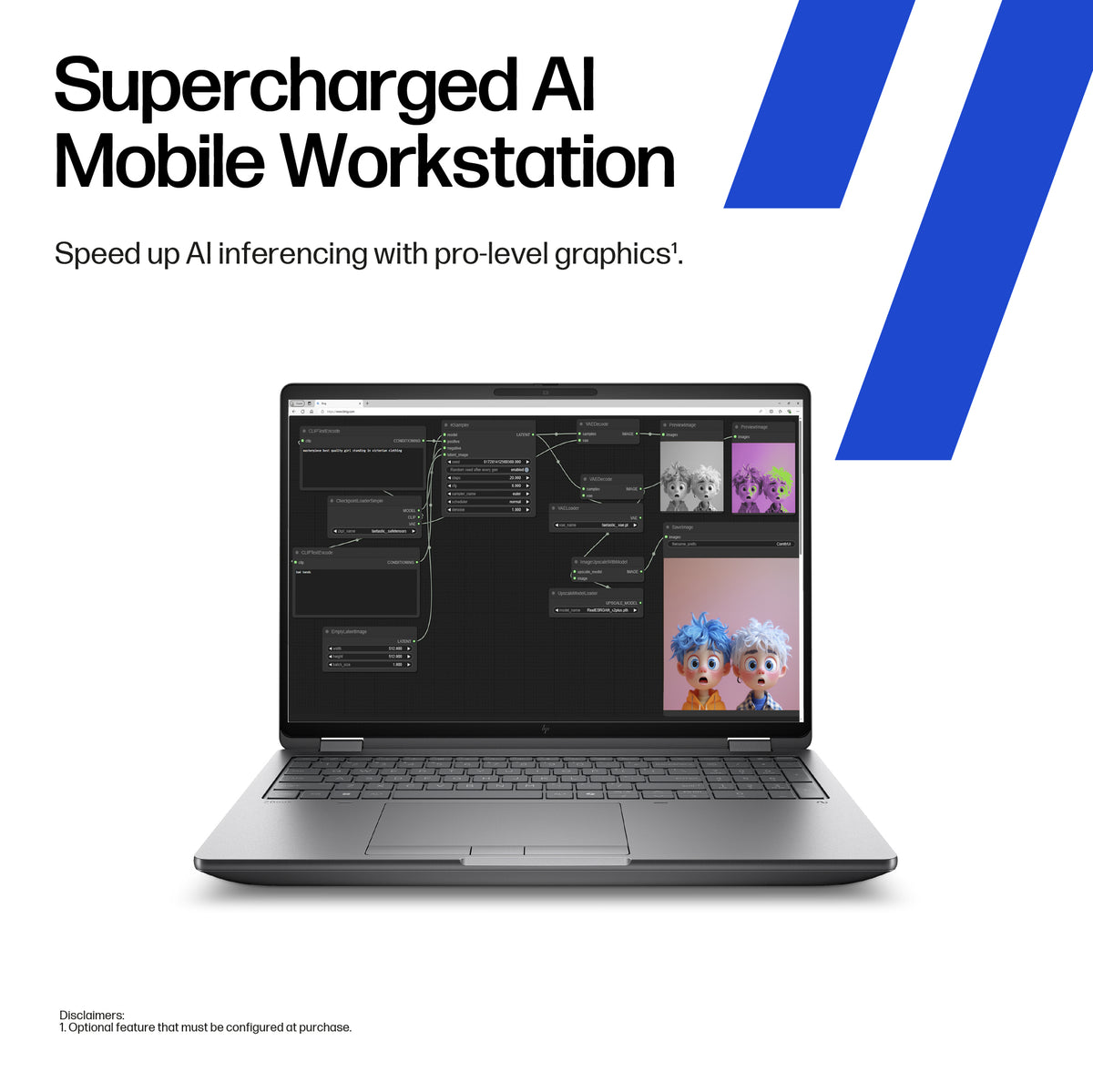 HP ZBook Fury G1i Mobile Workstation 16 pouces, 285HX, 64GB RAM, 1TB SSD, Intel Graphics, Windows 11 Pro