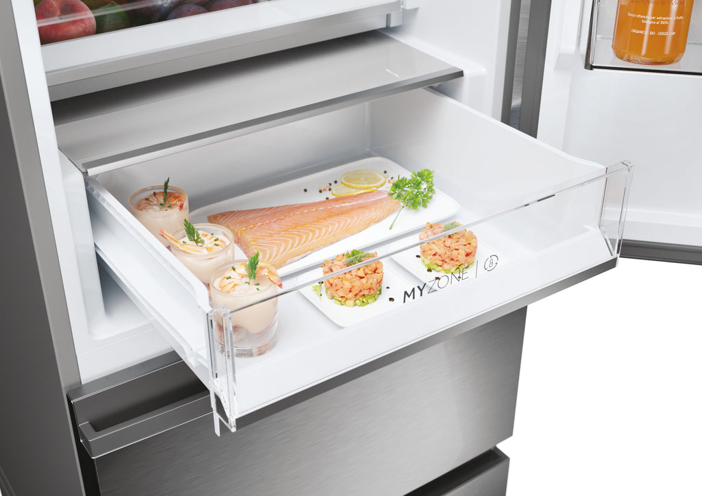 Haier 3D 60 Serie 5 HTW5620DNMG Pose libre 414 L Argent