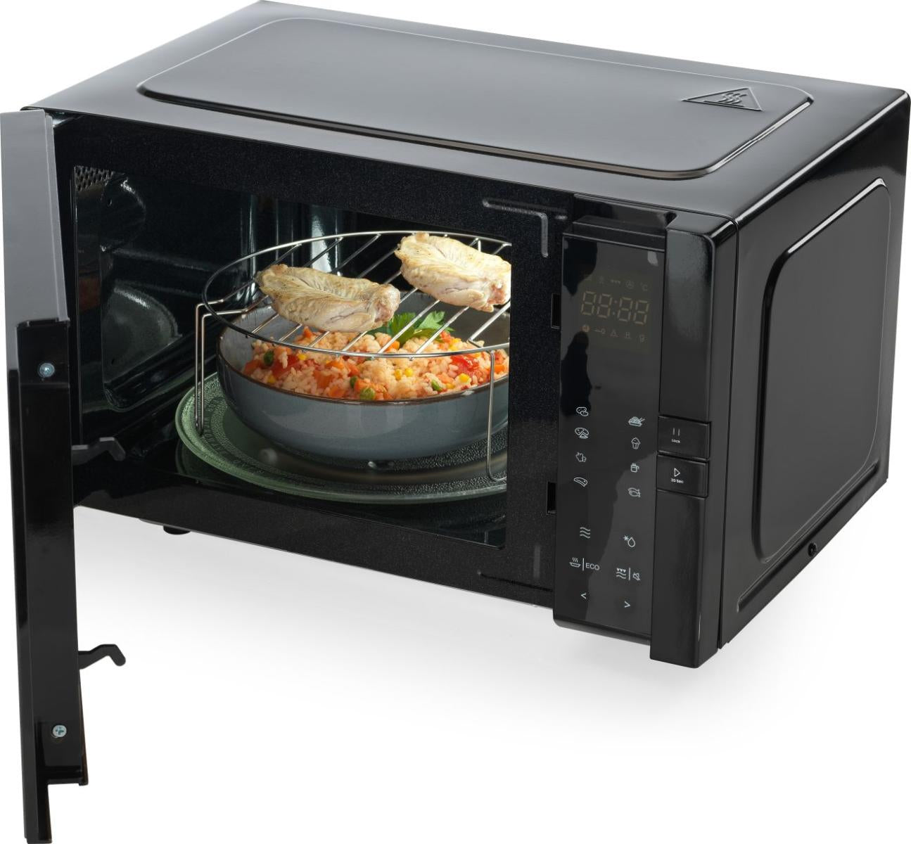 Hisense H25MOBS4HGI Noir Micro-ondes grill Comptoir 25 L 900 W