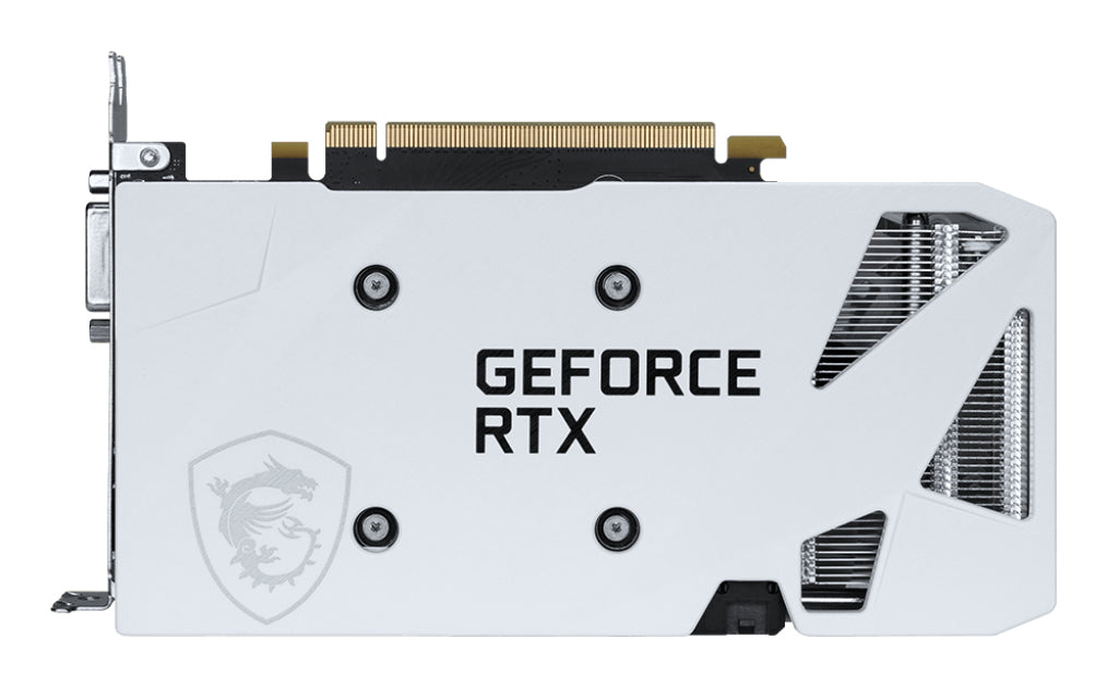 MSI Ventus RTX 3050 2X XS White 8G OC, NVIDIA GeForce RTX 3050, 8 Go GDDR6