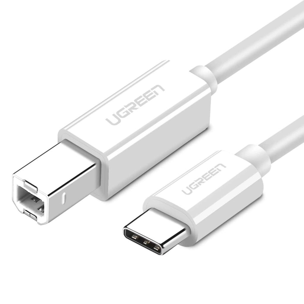 Ugreen US241 câble USB USB 2.0 1,5 m USB C USB B 0,48 Gbit/s Blanc