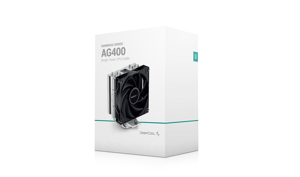Deepcool AG400 Ventirad pour Processeur, Ventilateur 120 mm, Noir