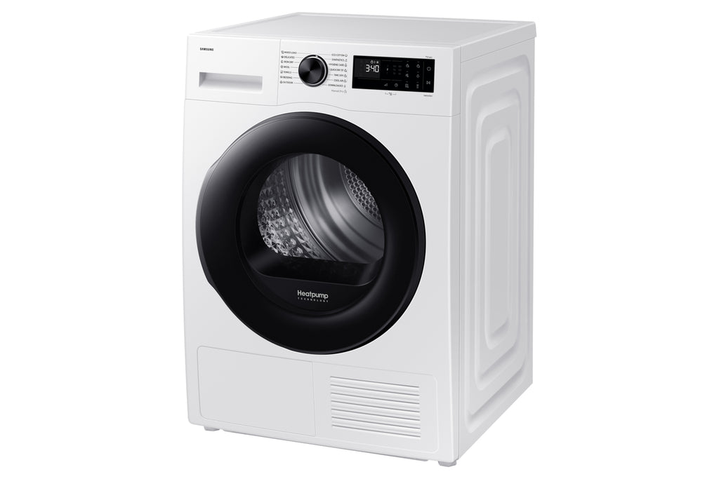 Samsung DV90DG52A0AELE sèche-linge Pose libre Charge avant 9 kg Blanc