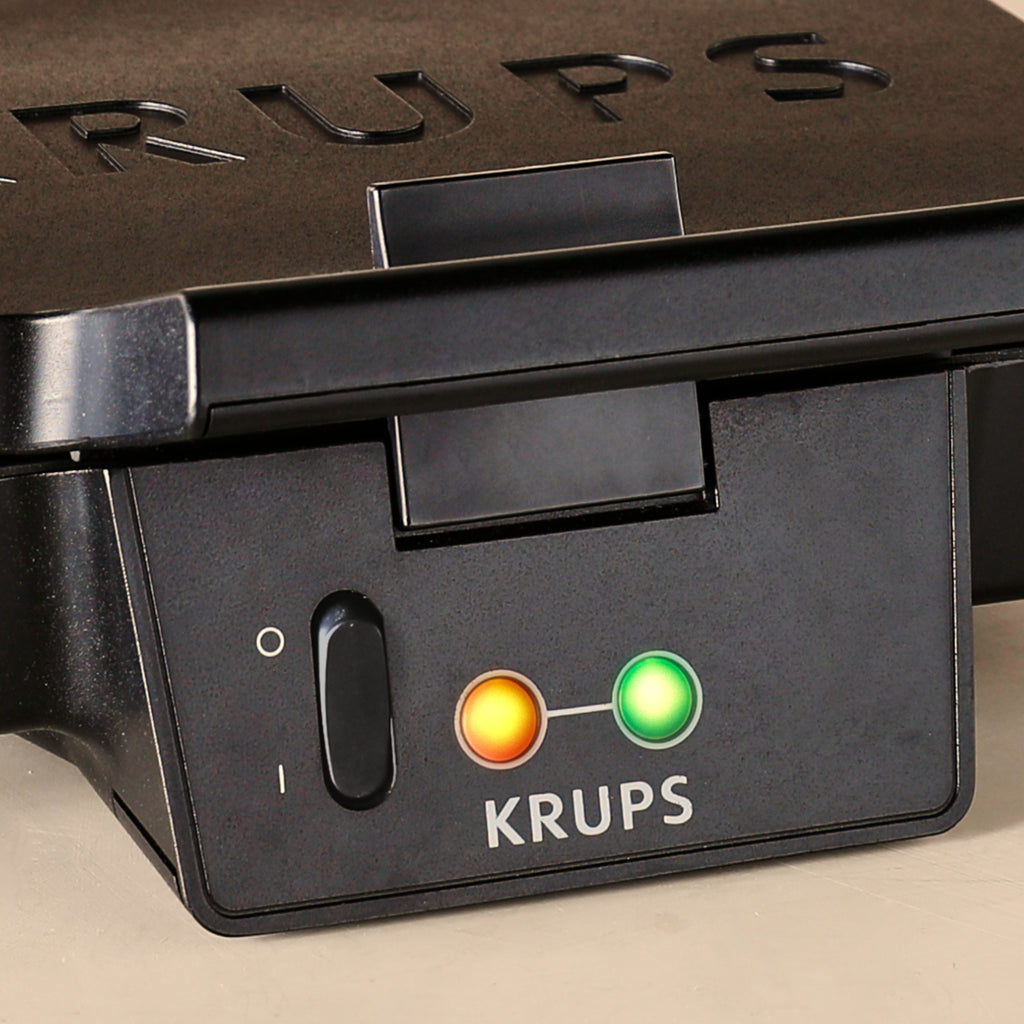Krups FDK Iconic FDK462 gaufrier et appareil à croque-monsieur 850 W Noir