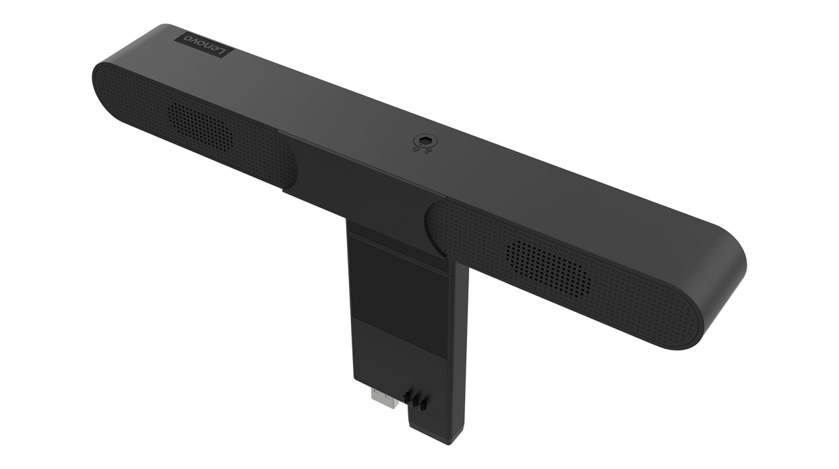 Lenovo ThinkVision MS30 (S) Barre de Son Noir, 2.0 Canaux, 4 W