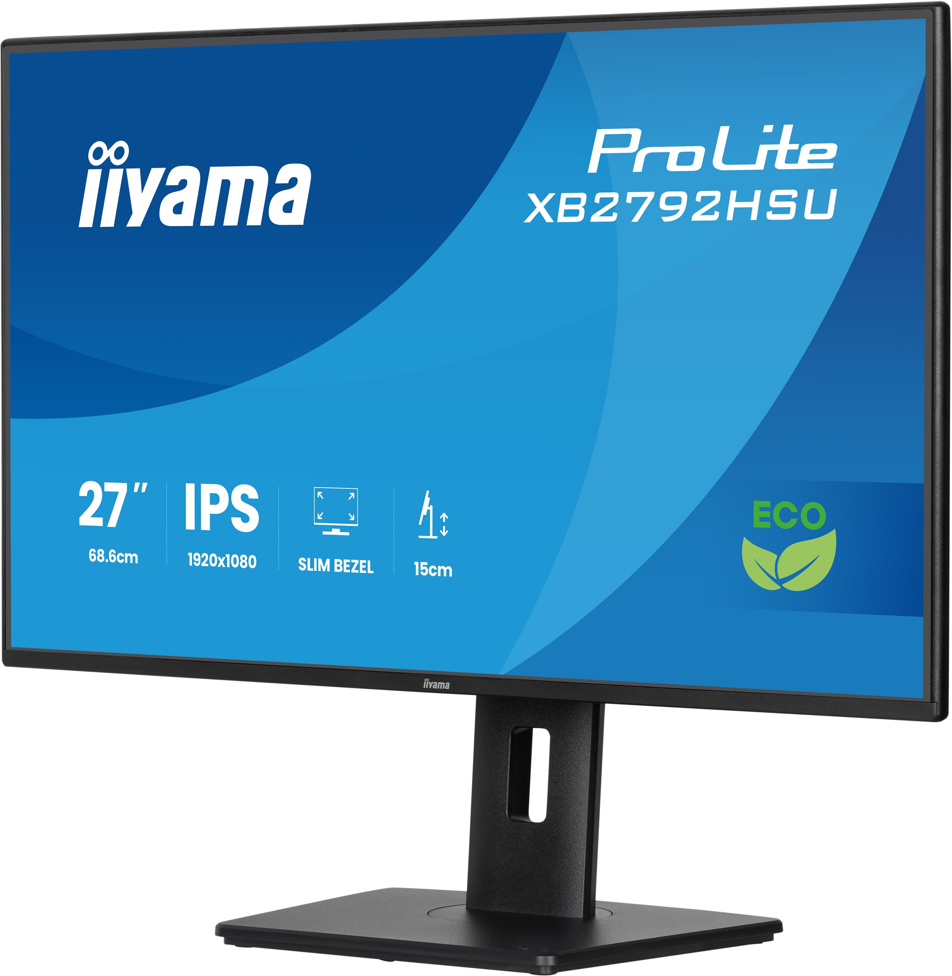 iiyama ProLite XB2792HSU-B1 écran plat de PC 68,6 cm (27") 1920 x 1080 pixels Full HD LED Noir