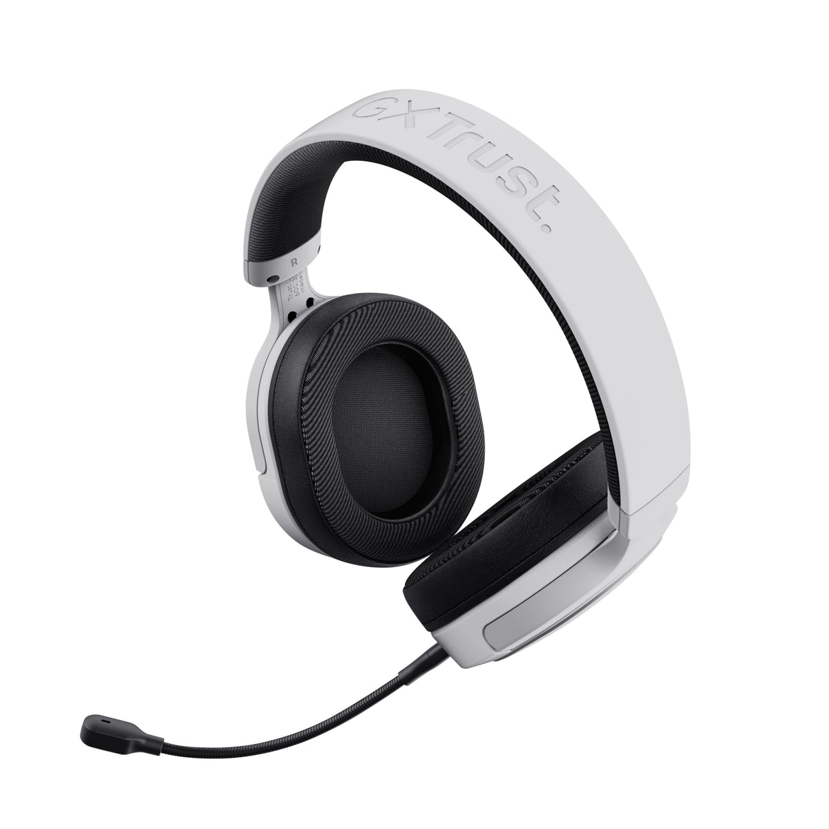 Trust GXT 498 Forta Casque Gaming Filaire avec Arceau, Noir et Blanc