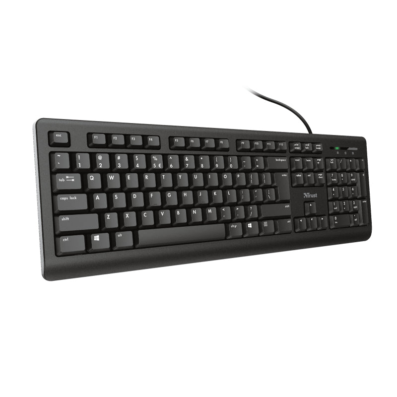 Trust Primo Clavier Médical USB Nordique Noir