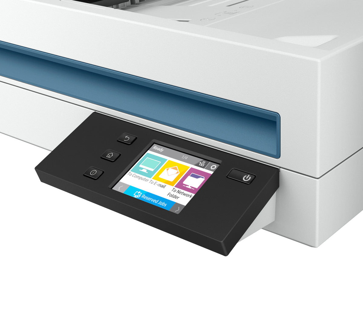 HP ScanJet Pro N4600 fnw1 Scanner à plat A4 avec chargeur automatique, 40 ppm/80 ipm, 1200 x 1200 DPI