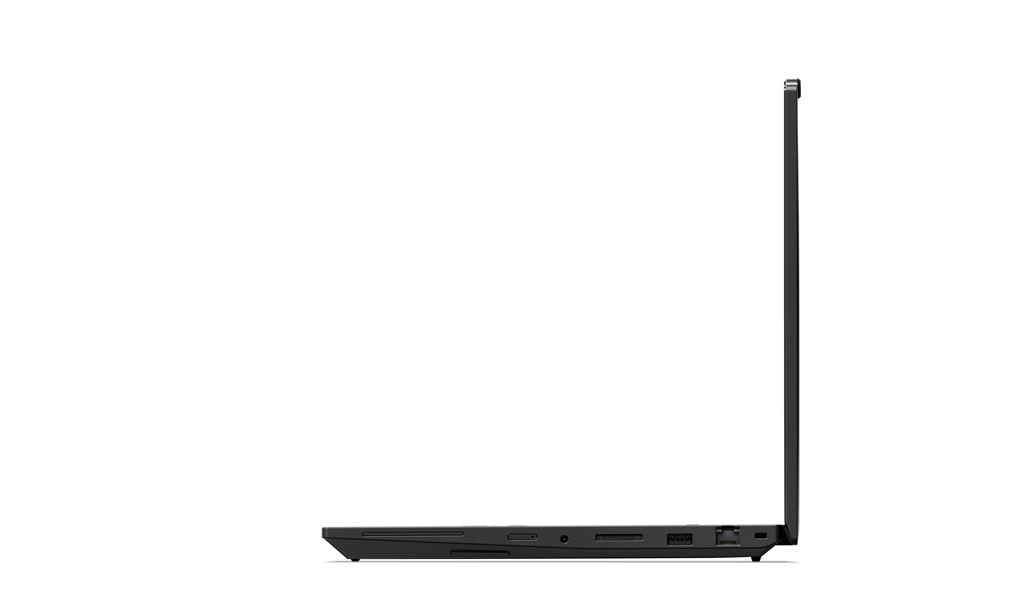 Lenovo ThinkPad P16v Gen 3 (Intel) Intel Core Ultra 7 255H Station de travail mobile 40,6 cm (16") WUXGA 64 Go DDR5-SDRAM 1 To SSD NVIDIA RTX PRO 2000 Blackwell Wi-Fi 7 (802.11be) Windows 11 Pro Nordique Noir