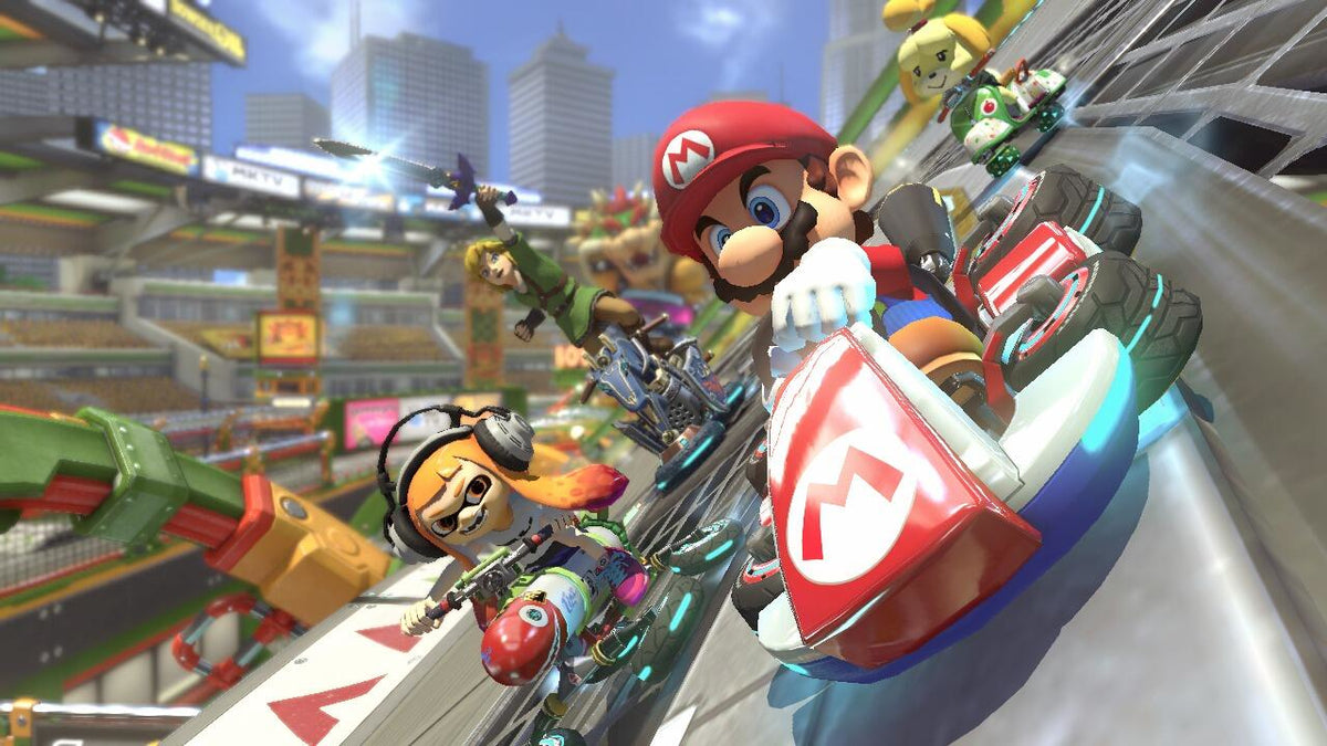 Nintendo Mario Kart 8 Deluxe Standard Allemand, Anglais, Français, Italien, Japonais, Néerlandais, Portugais, Russe Nintendo Switch - vue 2