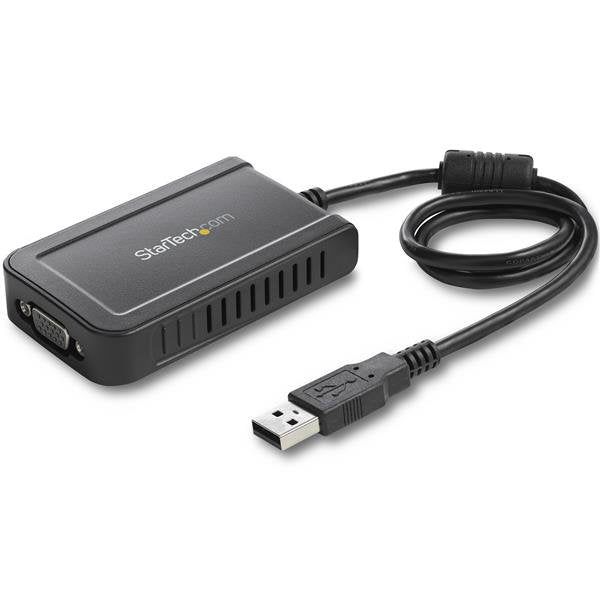 StarTech.com Adaptateur Vidéo USB 2.0 vers VGA, Carte Graphique Externe, 1920x1200