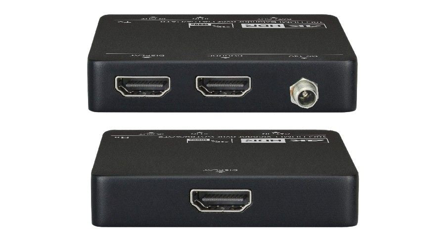 LevelOne HVE-9006 extension audio/video Émetteur et récepteur AV Noir