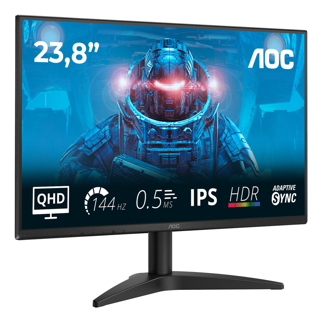 AOC B3 Q24B36X écran plat de PC 60,5 cm (23.8") 2560 x 1440 pixels Quad HD LED Noir