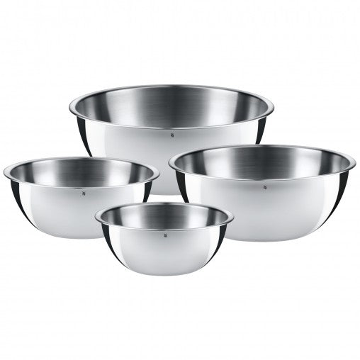 WMF 0645709990 Ensemble de bols ronds en acier inoxydable, 4 pièces