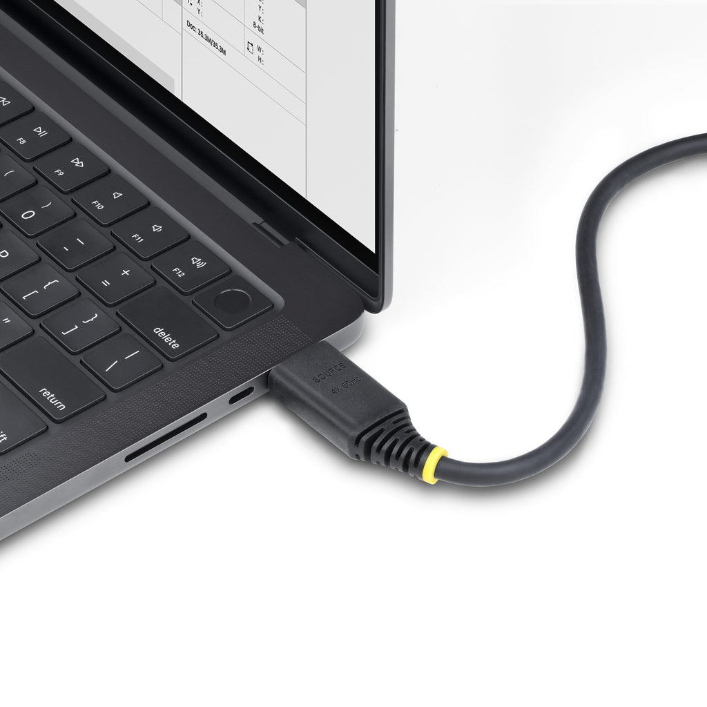 StarTech.com Câble HDMI Haute Vitesse 10 m avec Connecteurs à Verrouillage, 4K 60Hz, 18 Gbps, HDR10, HDCP 2.2, ARC, Gain