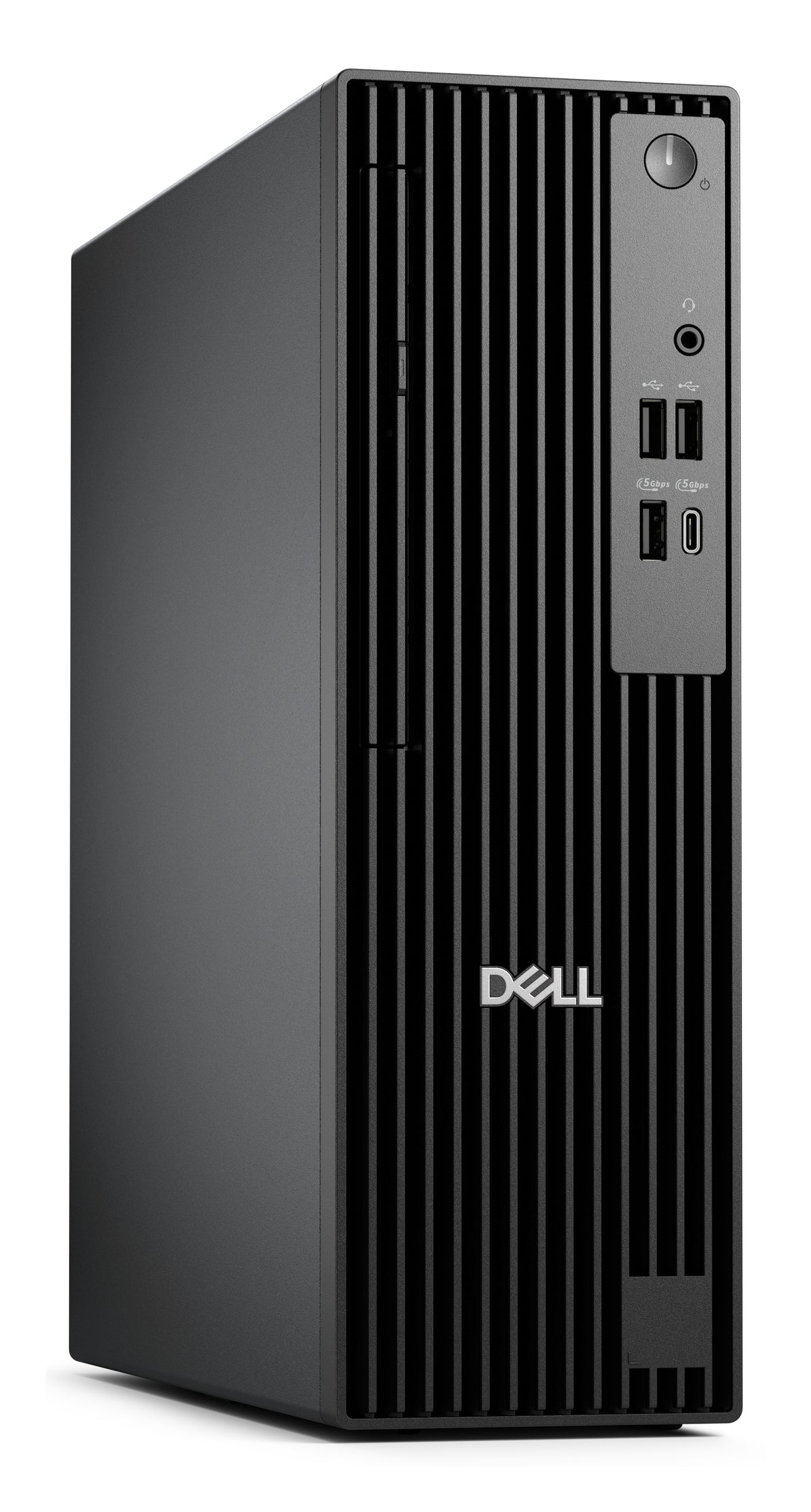 DELL Pro QCS1255 AMD Ryzen™ 5 8600G 16 Go DDR5-SDRAM 512 Go SSD Windows 11 Pro Slim PC PC Noir