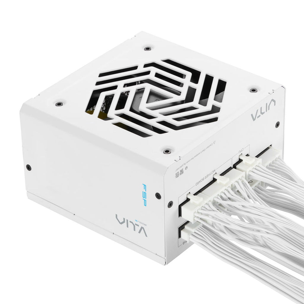 FSP VITA GM 1000W unité d'alimentation d'énergie 20+4 pin ATX ATX Blanc - vue 2
