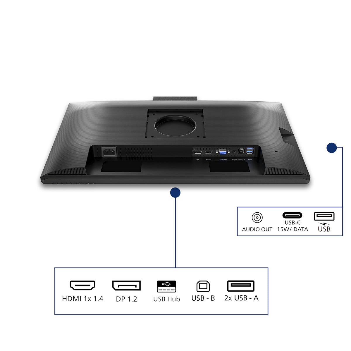 Philips 3000 series 24B2N3200JH/00 Moniteur PC 23.8" Full HD 1920 x 1080 LCD Noir