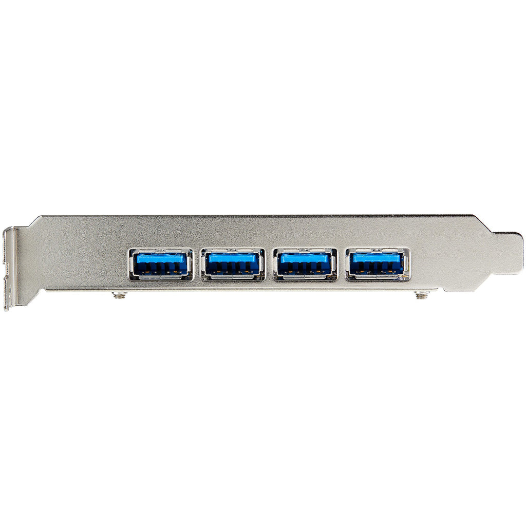 StarTech.com Carte PCIe 2 Ports USB - 10Gbps - Carte Contrôleur Hôte USB 3.2 Gen 2 Type-A PCI Express 3.0 - 2 Contrôleurs - 4x USB-A - Carte Adaptateur PCIe USB Additionnelle - Windows/Mac/Linux - vue 4