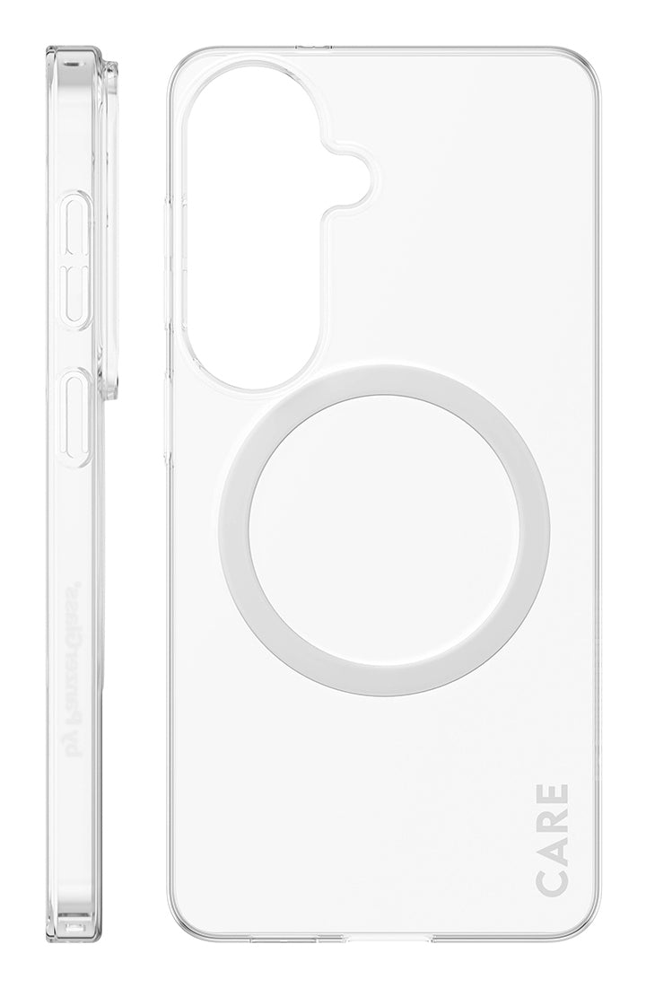 PanzerGlass CARE™ by ® SL1M Case Transparent w. Qi Samsung Galaxy S26 coque de protection pour téléphones portables 16 cm (6.3") Housse
