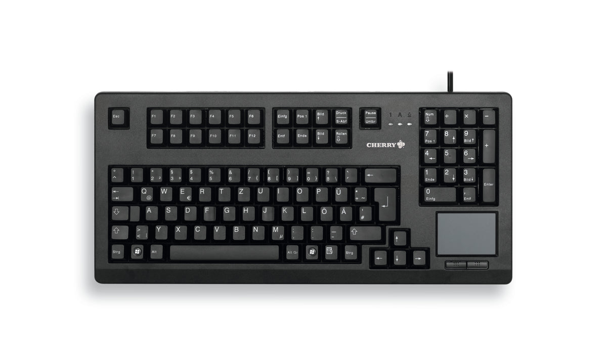 CHERRY TouchBoard G80-11900 clavier Bureau USB QWERTY Nordique Noir