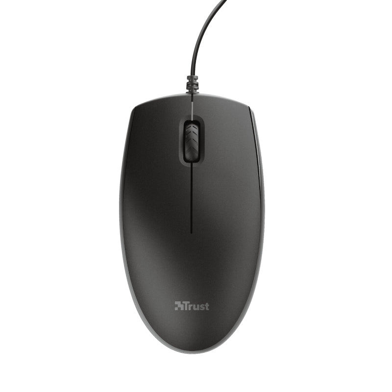 Trust Primo clavier Souris incluse Bureau USB Allemand Noir