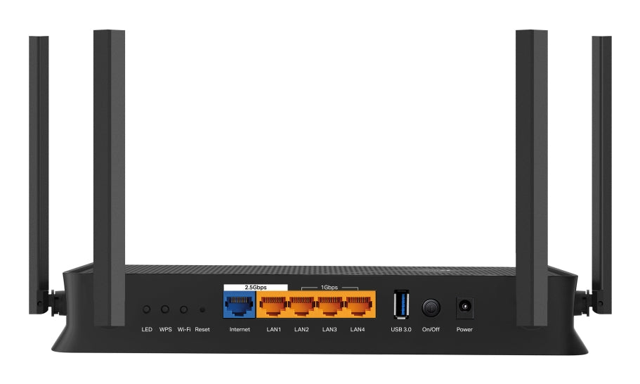 TP-Link Archer BE230 routeur sans fil 2.5 Gigabit Ethernet Bi-bande (2,4 GHz / 5 GHz) Noir