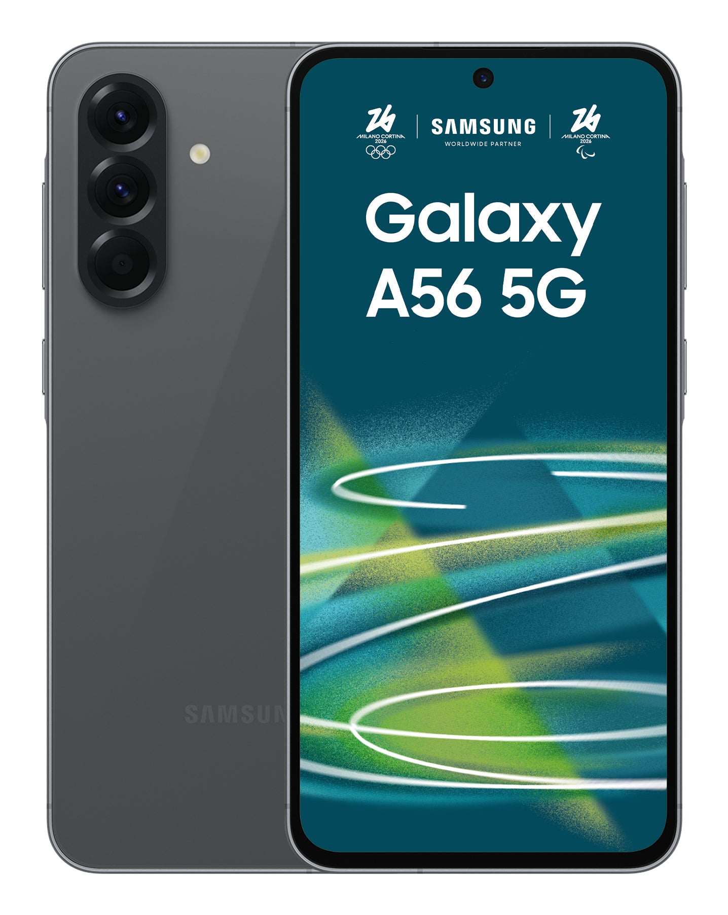 Samsung Samsung Galaxy A56 17 cm (6.7") Double SIM Android 15 5G USB Type-C 8 Go 128 Go 5000 mAh Graphite
